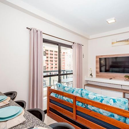 Flat Top - 100 M Da Praia De Pitangueiras 4083 Γκουαρούχα Εξωτερικό φωτογραφία