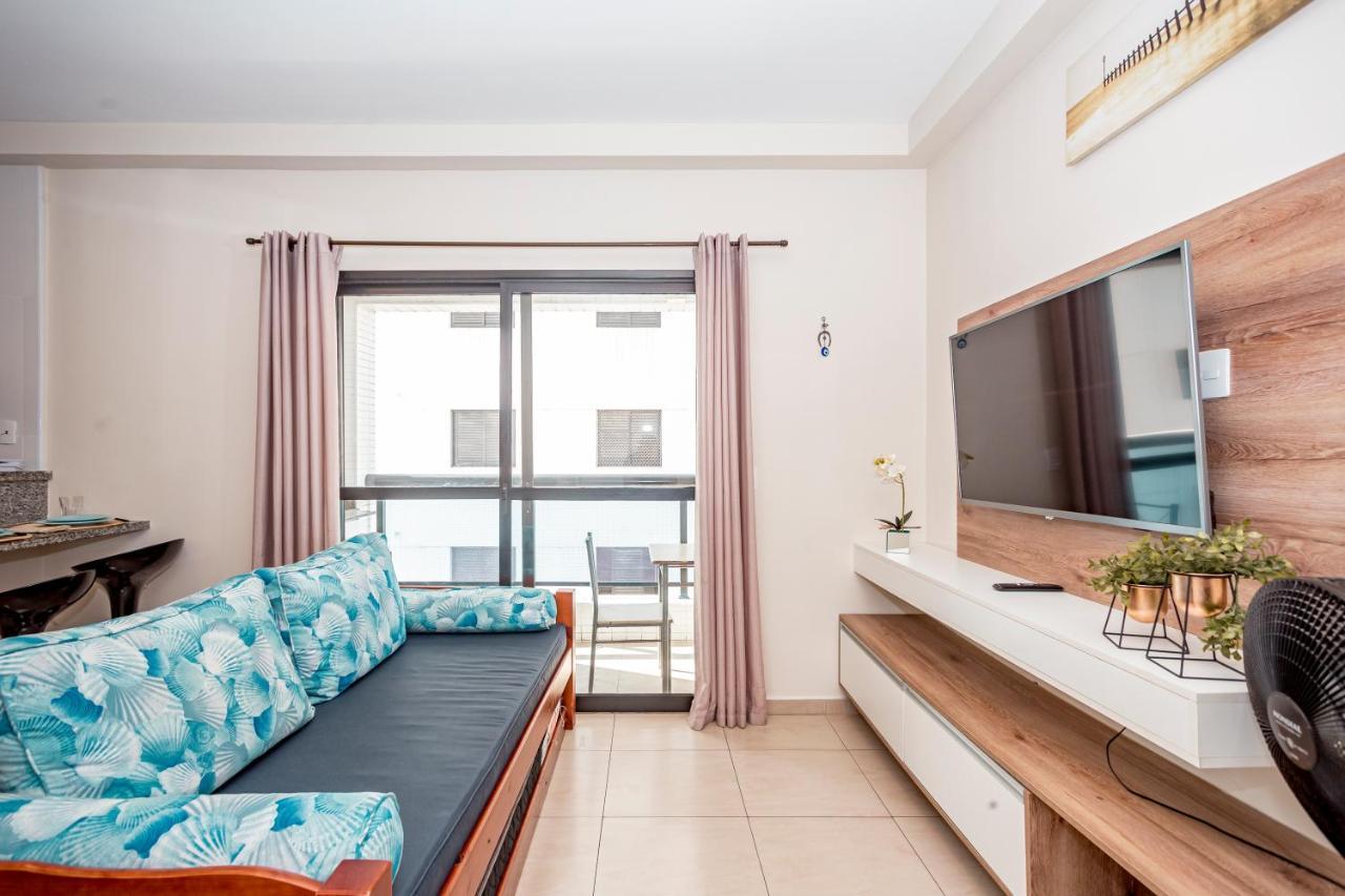 Flat Top - 100 M Da Praia De Pitangueiras 4083 Γκουαρούχα Εξωτερικό φωτογραφία